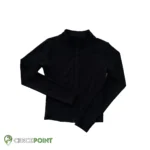 بلوز آستین بلند تمام زیپ کبریتی s99 04