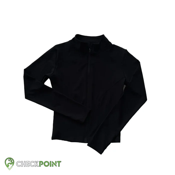 بلوز آستین بلند تمام زیپ کبریتی s99 04