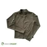 بلوز آستین بلند تمام زیپ کبریتی s99 05