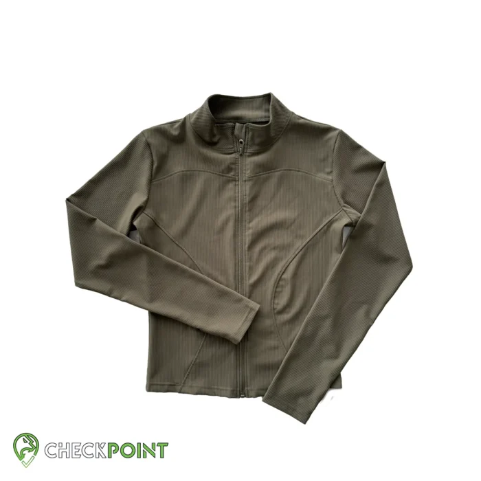 بلوز آستین بلند تمام زیپ کبریتی s99 05