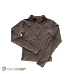 بلوز آستین بلند تمام زیپ کبریتی s99 07